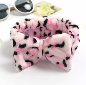 Pink Cheetah Headband