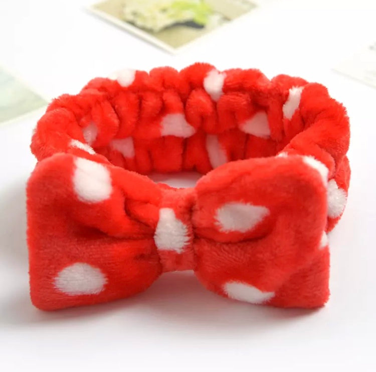 Red Polka Dot Headband